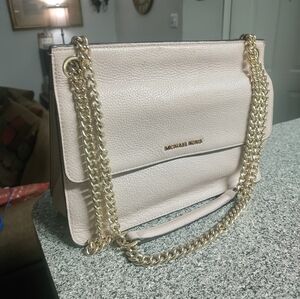 Michael Kors Beige Shoulder/Crossbody Bag